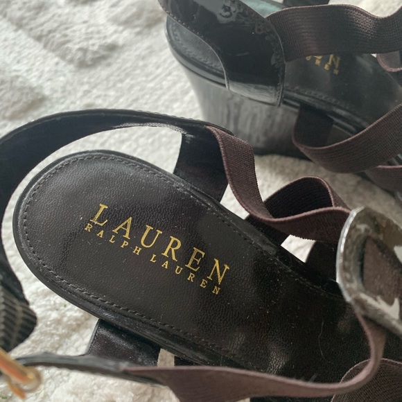 Ralph Lauren - Sandal Wedge - size 7 - never worn - Picture 4 of 14